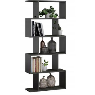 OEM Mensola In Piedi Bask Antracite Per Soggiorno, Ufficio, Camera Dei Ragazzi, Mk