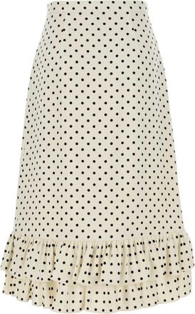 Valentino Garavani Womens Printed Viscose Skirt Betullanero Gonne