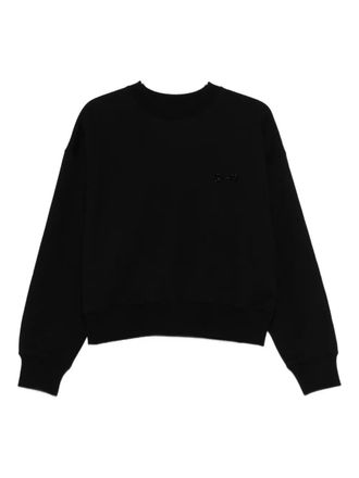 Gucci Long Sleeve Crew-Neck Boxy Sweater