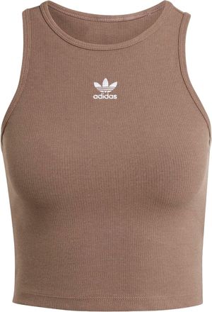 adidas (WMNS) adidas Lifestyle Essentials Rib Tank Top Asia Sizing Earth Strata IR5931
