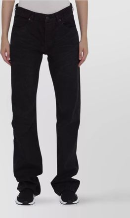 Balenciaga low waist straight jeans