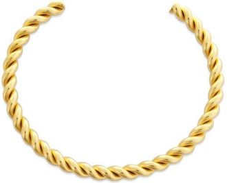 BEN ONI Twisted Cuff Bracelet in Gold at Nordstrom