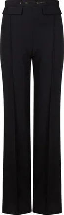 Elisabetta Franchi Mujer, Pantalones, Negro, Talla: M