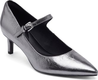 Rockport Chase Mary Jane Pump in Pewter at Nordstrom, Size 5.5