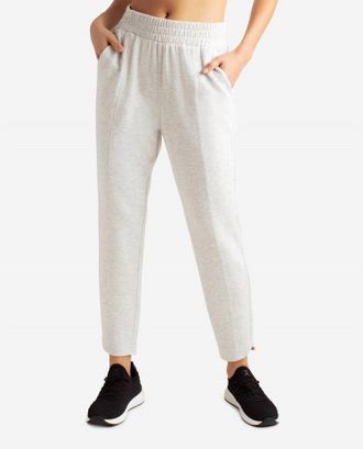 Danskin Dolphin Hem Jogger In Silver Heather