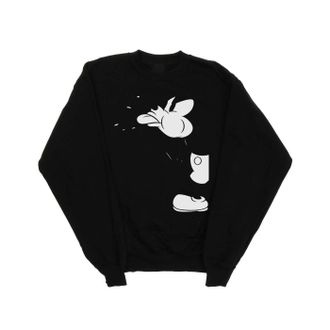Disney Dames/Dames Mickey Mouse Cut Sweatshirt (Zwart)