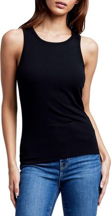 L'agence Nia Racerback Tank in Black at Nordstrom Rack, Size Xx-Large