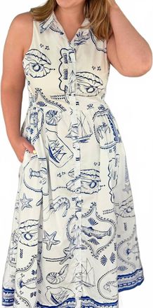 Sugarlips Womens The Catie Midi Dress In Blue