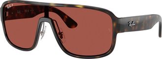 Ray-Ban RB2229 Polarized 710/1B Mens Sunglasses Tortoiseshell Size 29