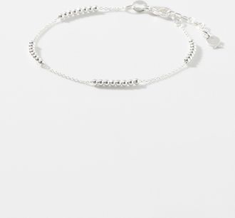 Clio Blue Womens Small bead stations bracelet