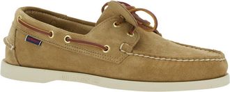 Sebago Mens Loafers Portland Beige Suede