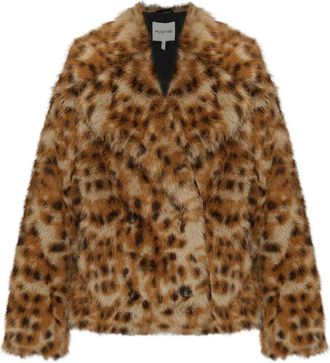 Munthe Giacca doppiopetto Lestine con stampa - Marrone