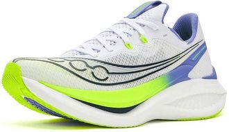 Saucony Endorphin Pro 5 Womens Shoes White/Iolite : 10.5 B - Medium, Leather