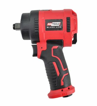OEM Llave De Impacto Neum&aacute;tica Awtools - Modelo 1/2 1200nm Mini Black Line, Ideal Para Trabajos De Alto Par, Dise&ntilde;o Compacto, Alta Potencia, Durabilidad Y