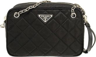 Prada Tassen, Dames, Zwart, ONE Size, Nylon, Nylon Crossbody Tas