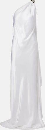 Ralph Lauren Collection Posie one-shoulder satin gown