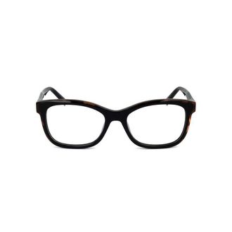 Missoni Ladies Black Havana Rectangular Eyeglass Frames MIS-0090-WR7