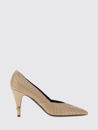 Versace Gianni Quilted Leather Pumps with Medusa Logo and Stiletto Heel