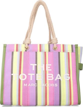 Marc Jacobs The Large Tote Stripe - female - Marc Jacobs - Shopping Bags - Multicolor - ONE SIZE - Bags