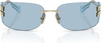 Miu Miu Sunglasses Mua51 S Zvn10 P Gold/Blue Women