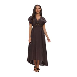 Copenhagen Muse Cmmolly Dress - Dames - Maxi kleedjes - Bruin - XS - Kleedjes