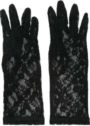 Ioana Ciolacu Brody short gloves - Black