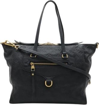 Louis Vuitton Pre-owned Monogram Empreinte Lumineuse PM Tote Bag - Dames - Vintage Shopper - Blauw - ONE Size - Leer - Vintage