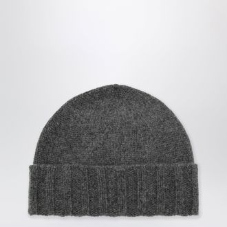 Drumohr Grey cashmere beanie
