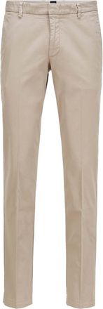 HUGO BOSS Heren Boss Kaito1 Chino Broek in Beige