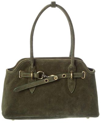 Persaman New York Shoulder Suede Bag