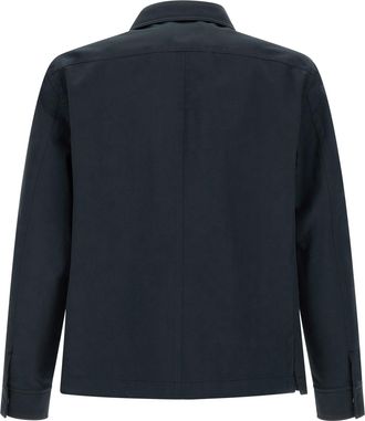 Tom Ford Mens Blue Cotton Blouse