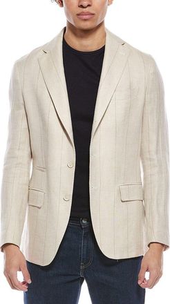 Eleventy Linen & Wool-Blend Jacket