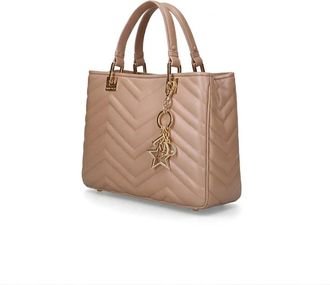 Marc Ellis Krissy Wave M Handtas - Dames - Tassen - Beige - Maat: ONE Size Zijde