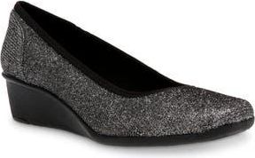 Anne Klein Wisher Pump in Pwt Strch at Nordstrom Rack, Size 5.5