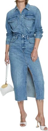 Pistola Denim Amira Midi Dress In Marcel