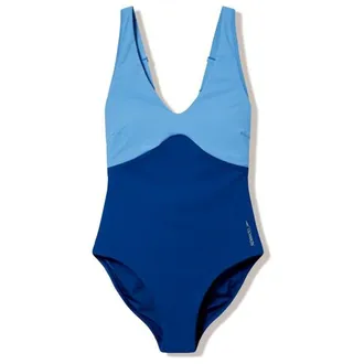 Speedo Sculpture Butterfly Back Swimsuit Badeanzug f&uuml;r Damen | blau