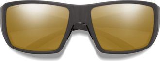 Smith Guides 62mm ChromaPop Polarized Oversize Wraparound Sunglasses in Gravy /Bronze Mirror at Nordstrom