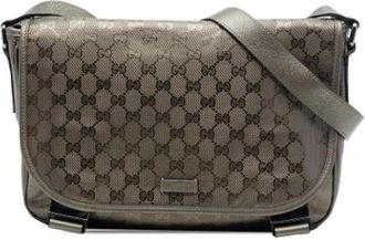 Gucci Borsa a tracolla vintage Pre-owned in tela - - Pre-owned - Donna - Marrone - ONE SIZE