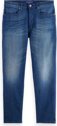 Scotch & Soda Regular Taper Jeans Scenic - Heren - Regular Fit Jeans - Blauw - W34 L34 - Katoen - Jeans