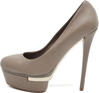 Le Silla Pumps con plateau - Grigio