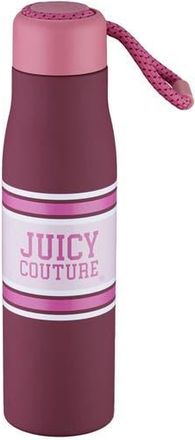 Juicy Couture 17-Ounce Stainless Steel Water Bottle in Varsity Logo Burgundy at Nordstrom Rack