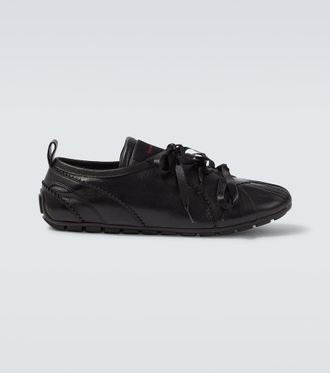 Simone Rocha Ballerina Grip leather sneakers