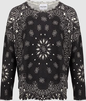 Kujten Pull Mela Bandana Bico Noir Blanc