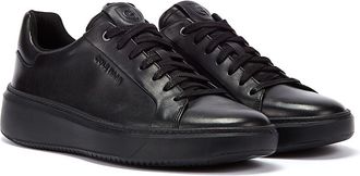 Cole Haan Grandpro Topspin Mens Trainers - Black Leather - Size UK 9.5