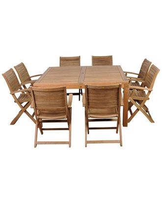 Amazonia Teak Teak Boynton 9Pc Dining Set