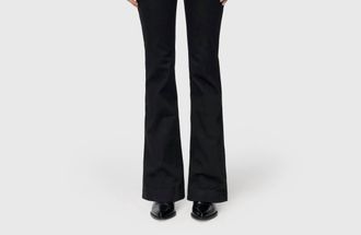 Mac Jeans High Rise Bootcut Jeans In Black