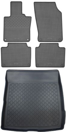 OEM Juego De Alfombrillas De Goma Para Coche Y Alfombrilla Para Maletero Volvo S90 Limusina/sed&aacute;n (4 Puertas) Desde Octubre De 2016