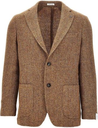 Breras Milano Venezia virgin wool single-breasted jacket Man 48