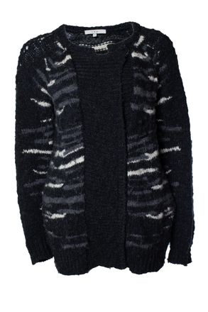 Iro gebreide omeva cardigan met rits