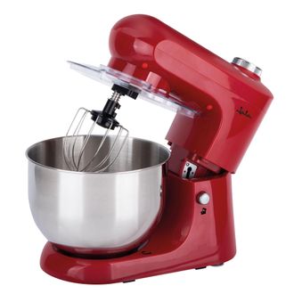 Jata Jema1502 Batidora Amasadora Mezcladora Con Bol De Acero Inoxidable De 5 L, 1200 W, 6 Velocidades + Pulse, Base Giratoria, Tapa Antisalpicaduras, Inclu